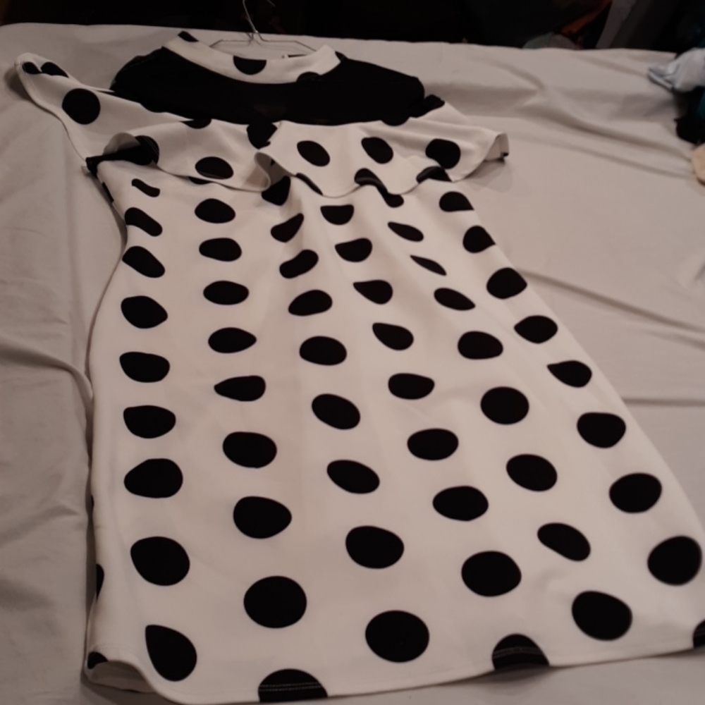 Wrapper polka dot spandex
